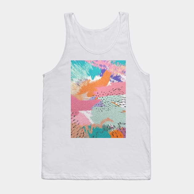 Summer Vape // Abstract Home Decor Tank Top by DankFutura